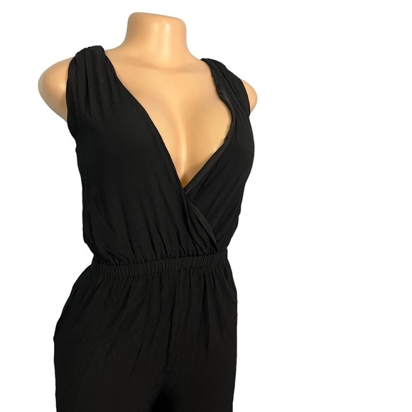 Madewell Black Cropped Jumpsuit - Picture 4 of 10